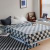 Muji Checkerboard Viscose Blanket