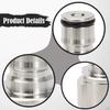 Ball Lock Keg Coupler Adapters Fittings Compact Quick Disconnect Conversion 5/