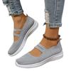 Lässige Damenschuhe 2025 Neuer Stil Ein-Schritt Gewebte Mama-Schuhe Niedriger Absatz Synthetisches Innenmaterial Rutschfeste Gummisohle