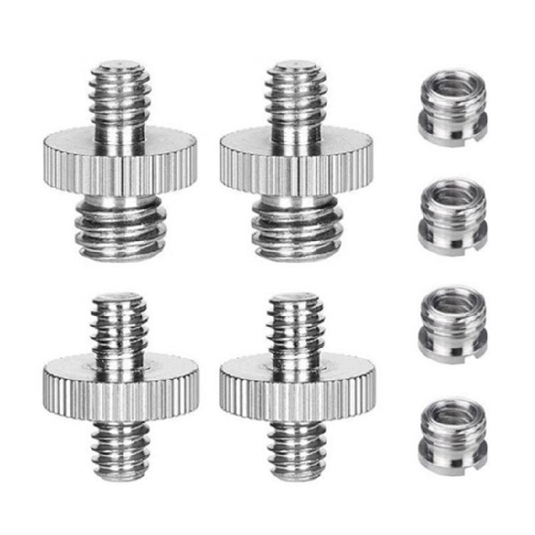 Quick Release Plate 1/4 To 3/8Screw Adapter Providing Reliable Stability for Cameras In Various Shoot Environment