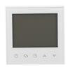 Programmable Digital Thermostat Electric Heating Control Panel 16A with Large LCD and Dual Temperature Display for Room