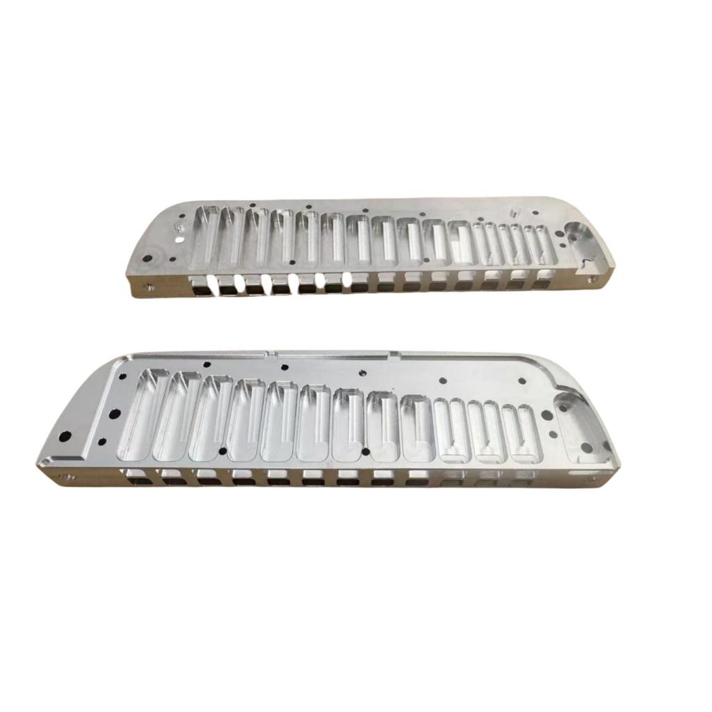 Chromatic Harmonica LAI257/255 with Metal Silver Aluminum Comb