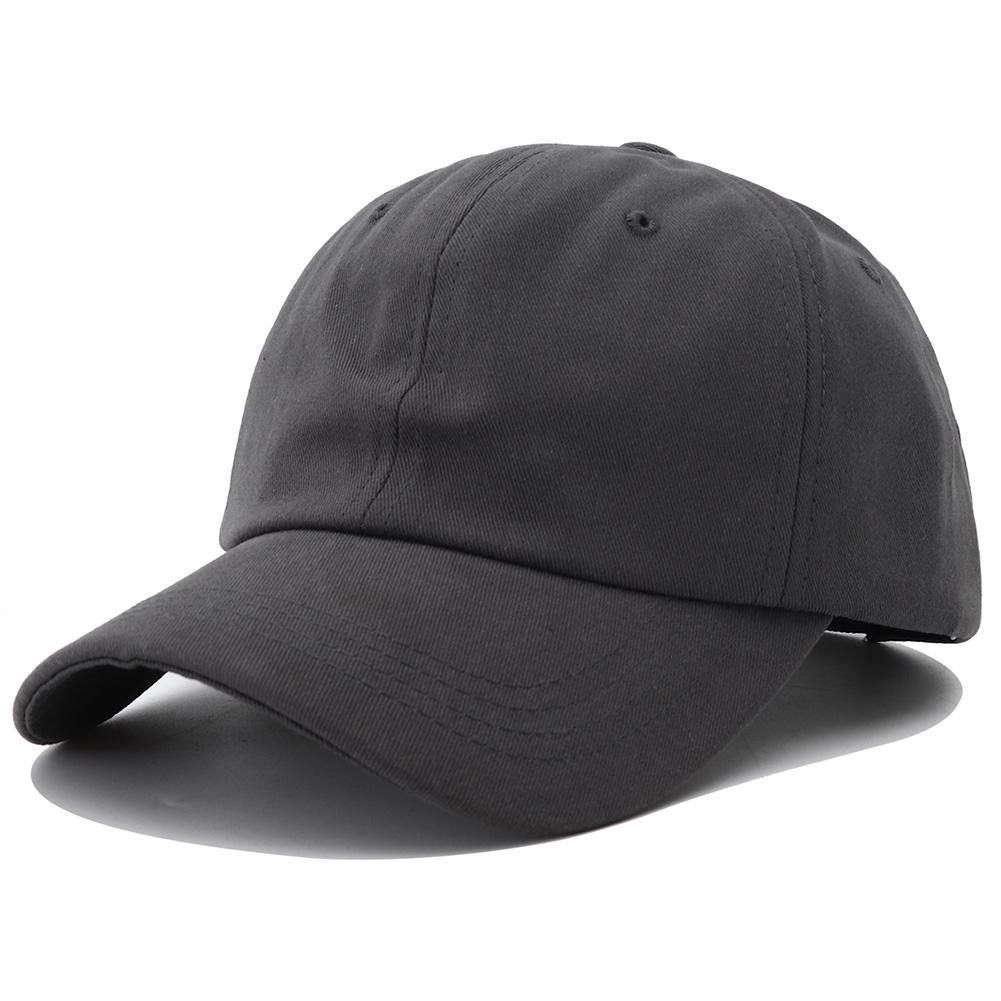 Updated High Quality Izable Fit Single Color Black Baseball Cap Women Men Unisex Plain Blank Soft Top Acrylic Active Dad Hats