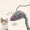 Cat Interactive Toy Hanging Door Mouse Teasing Cat Stick Elastic Clip Door Swing Hanging Jumping Cat Toy Pet Supplies