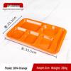 A5 Melamine Divided Cafeteria Tray