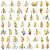 10/50pcs Cute Banana Cat Stickers Funny Crying Banana Cat Waterproof Stickers for DIY Luggage Laptop Skateboard Motorcycle Bicycle Sticker