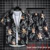Versatile Men's Quick-Dry Shorts & Floral Shirt Set - Retro Hainan Island National Trend