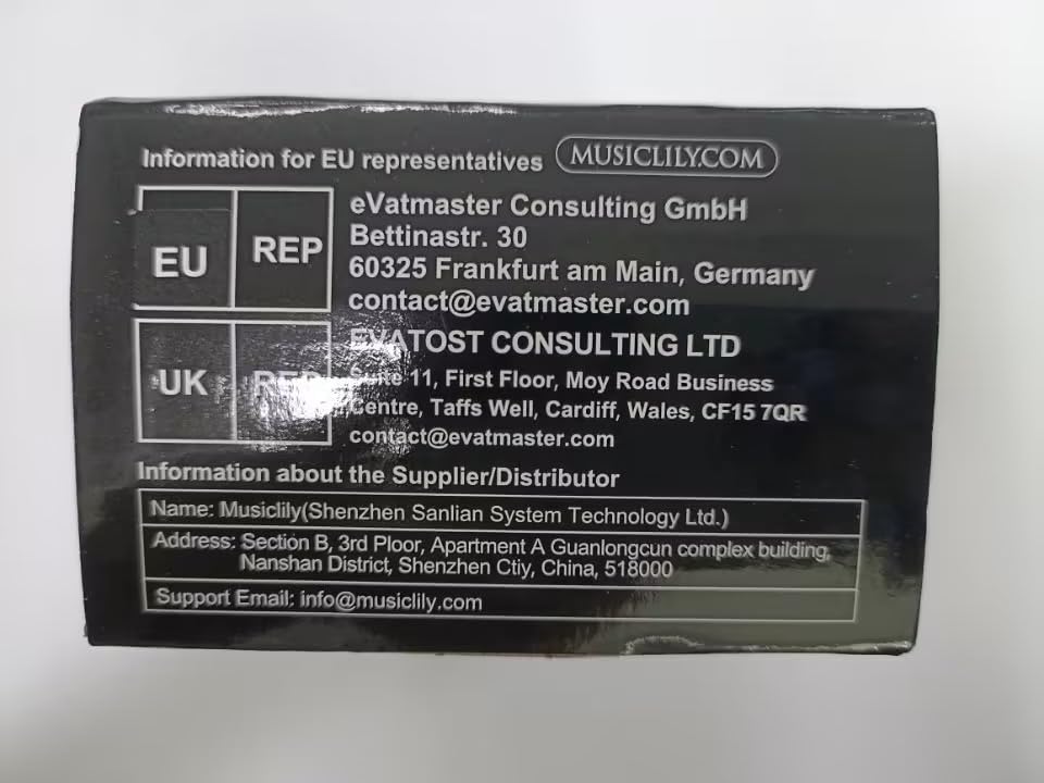 Wilkinson M Series 10.5mm String Pitch Modern Style Tremolo Bridge with 6-Point Fastenings and a 36mm Block for Strat Electric Guitars, Black
