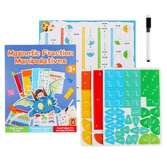45659 Sets Magnetic Fraction Tiles Circles Percentage Decimal Fraction Learning