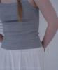 DEHEVE Square Cotton Sleeveless [Melange]