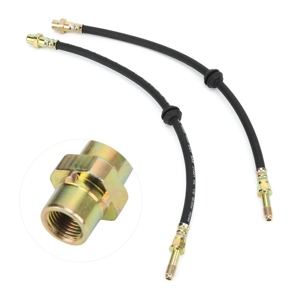 2pcs Car Front Brake Hose 34321165587 Replacement for 316i 1796ccm 85KW 115PS 2002/02‑2005/02