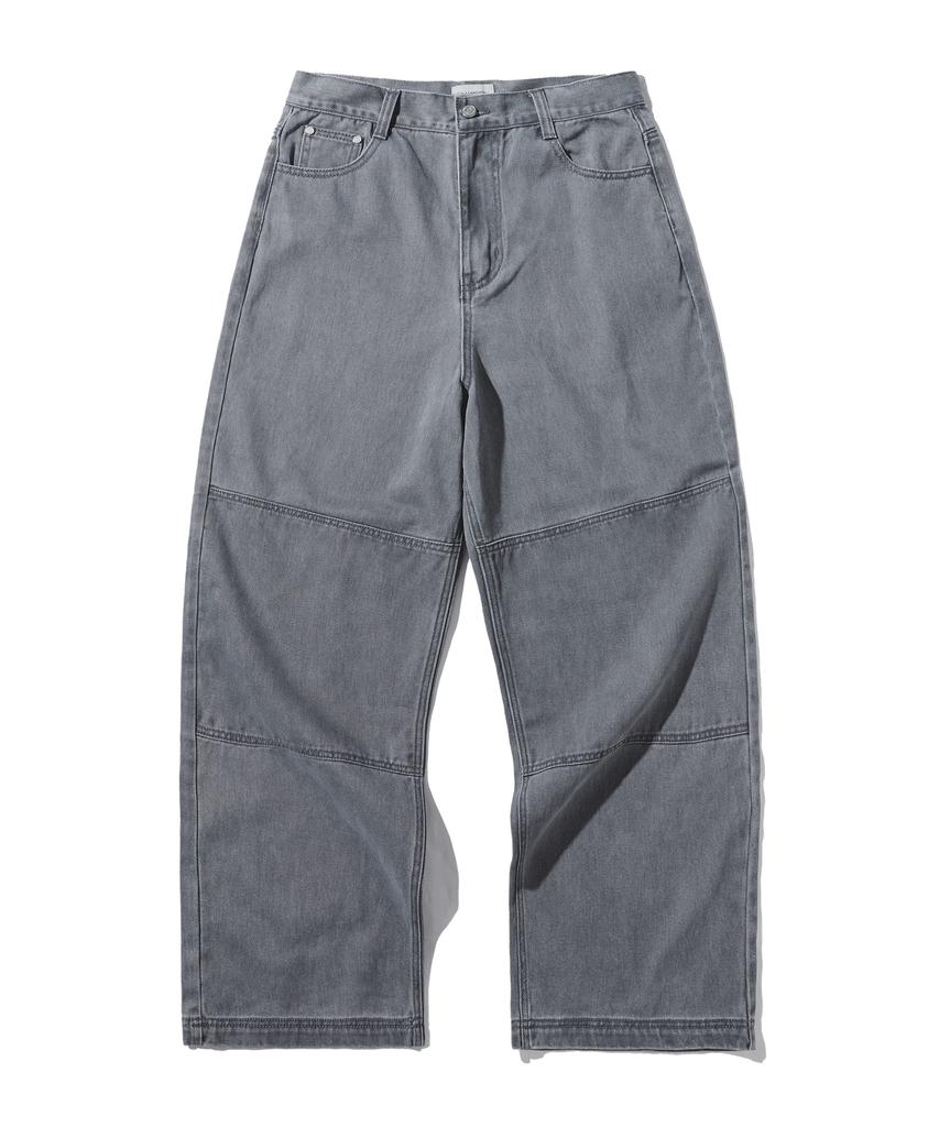 FILLUMINATE Tactical Double Knee Work Pants - Grey