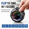 Gravity Sensing Octagon Digital Flipping Timer Rotation Timing Visual Countdown Clock  For Cooking