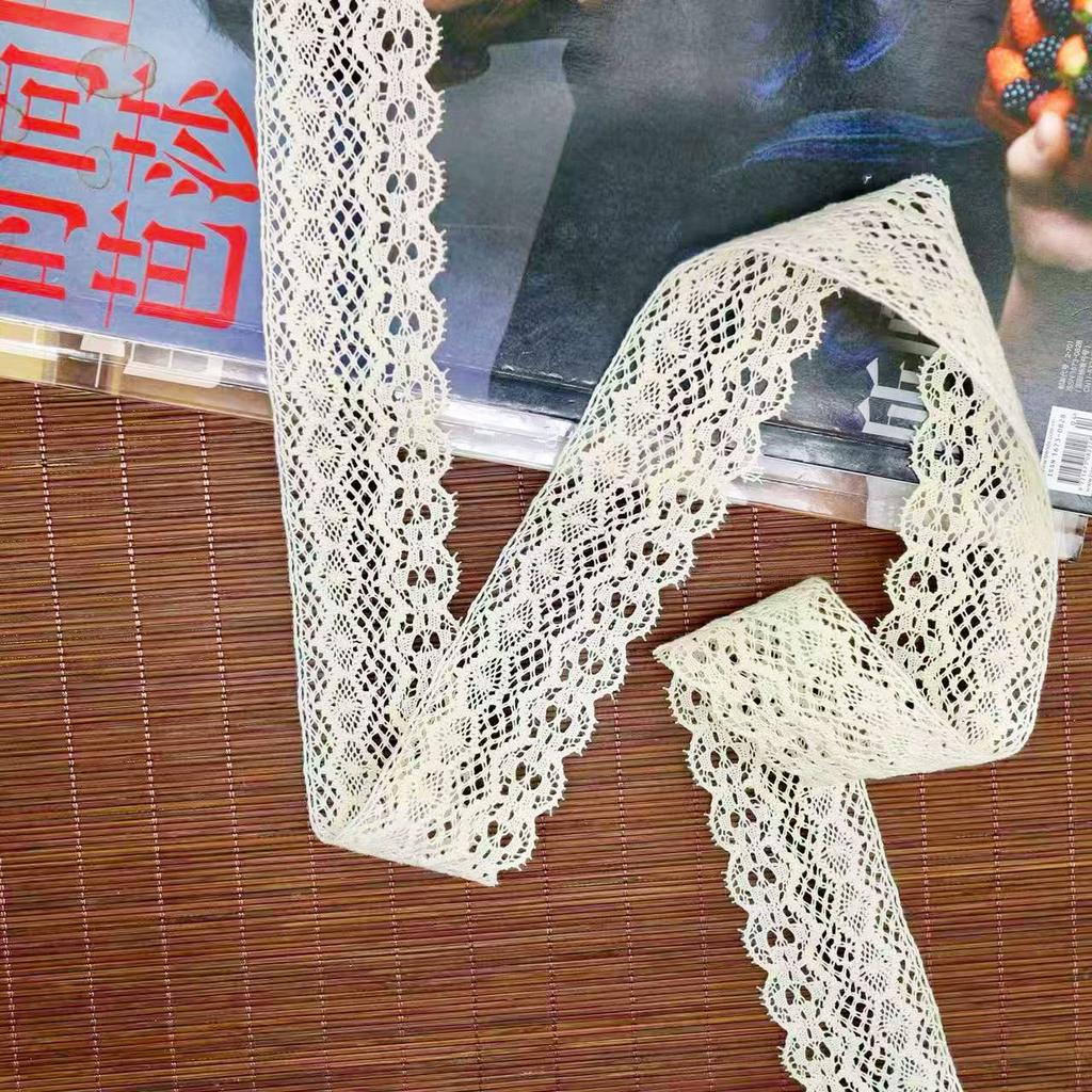 Cotton Thread Lace Accessories, Handmade Clothing Sofa Bedding, Curtain Decoration Diy Lace Material