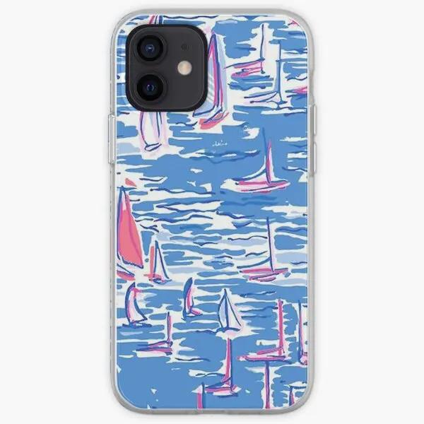 

Синий Океан Лодка Чехол для iPhone Устойчивый Чехол для Телефона Настраиваемый для iPhone 6 6S 7 8 Plus 11 12 13 14 Pro Max Mini X XS XR Max Мягкий iPhone 11 Pro Max