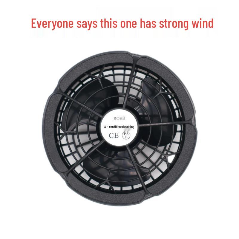 

High-Power 5V7 Fan Universal Air Conditioning Workwear with Power Bank and Three Blades Default