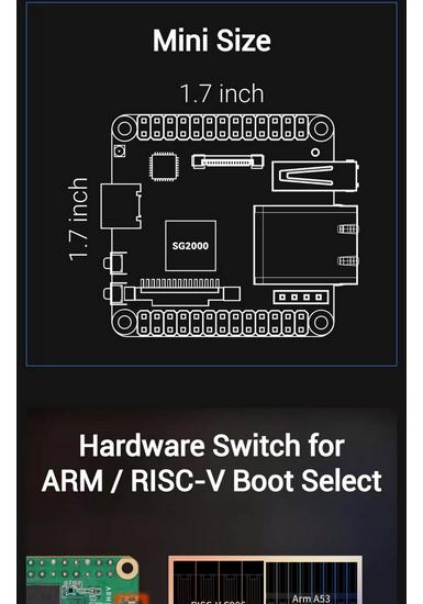 Milk-V Duo S Development Board: C906 RISC-V ARM Computing with SG2000 Arduino Compatibility