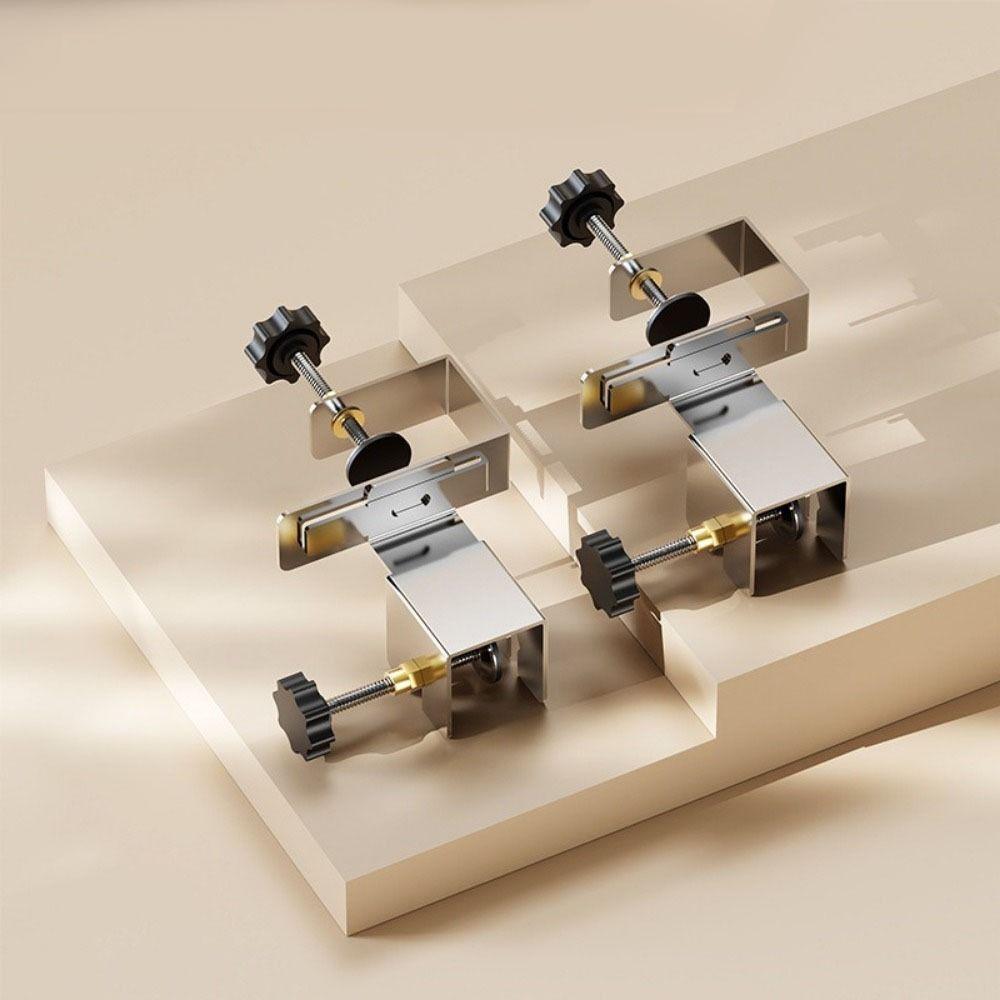 Quick Installation Positioning Hole Opening Tool Drawer Front Installation Clamp  Household