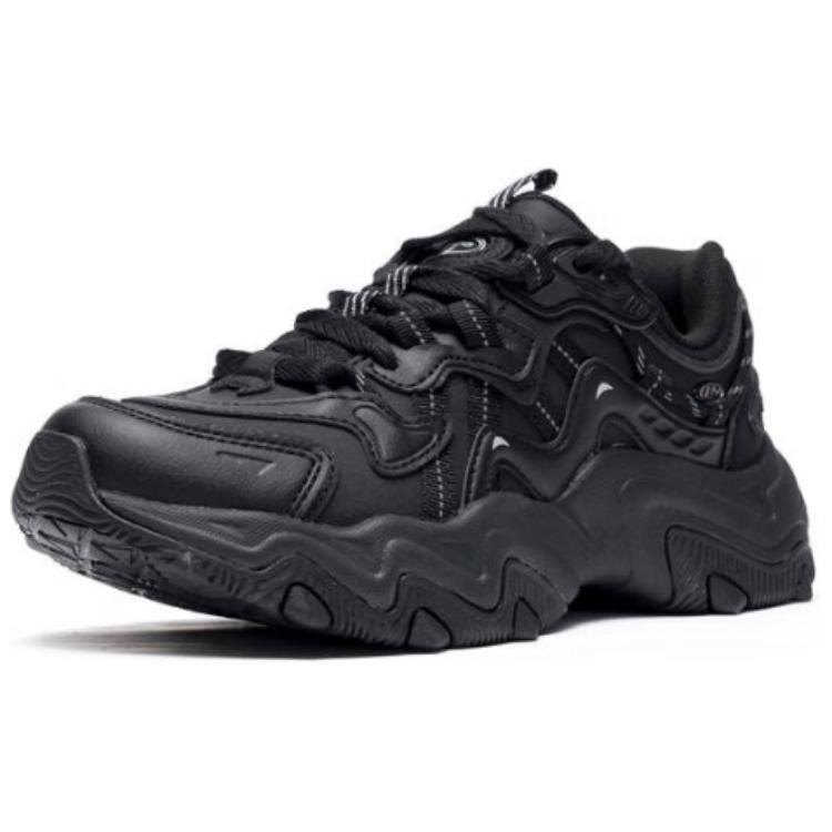 New LiNing Cat's Claw Lite 2 Anti Slip Wear Resistant Low Top Casual Shoes Women's Black AGCU176-1
