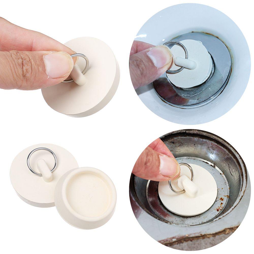 Rubber Bathtub Stopper Water Sink Plug Leakage-proof Drain Cover Durable Bathroom Supplies Washroom Kitchen Sink Accessories