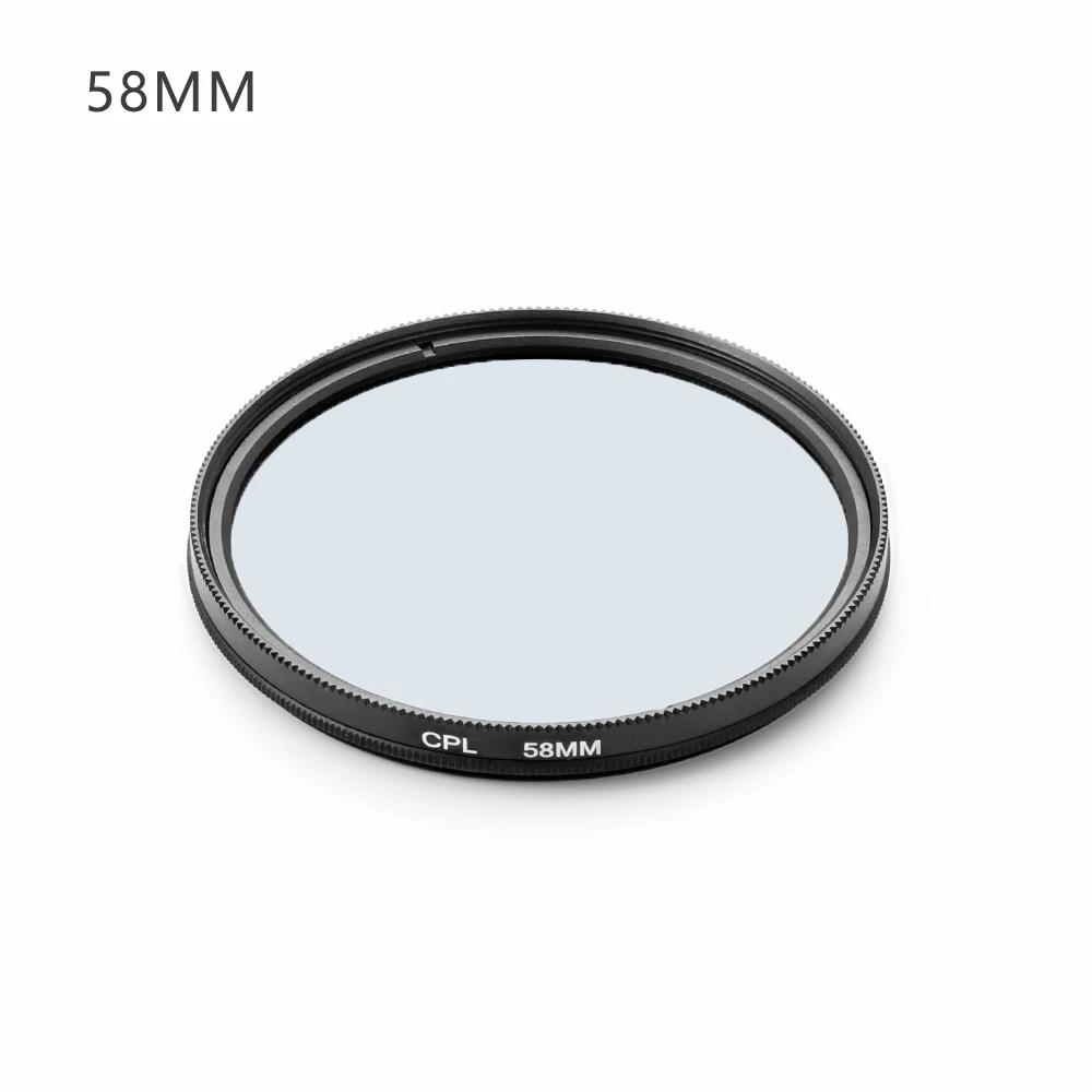 Polarizing Camera Lens Filter CPL 37/49/52/55/58/62/67/72/77/82mm For Canon Nikon DSLR Camera Lens Camera Accessories