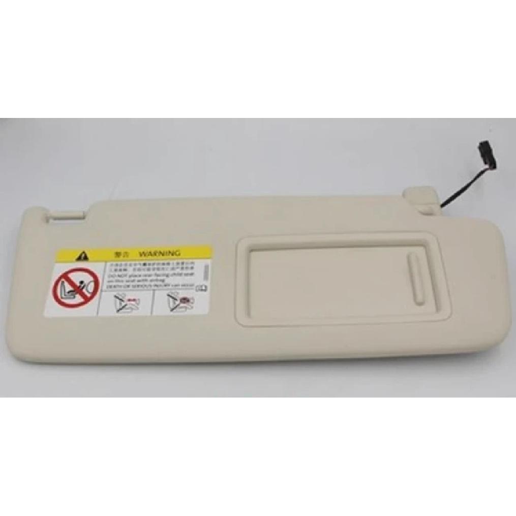 

Sun Visor with Make-up Mirror Cover for Skoda Rapid Rapid Spaceback Octavia 2015- Karoq Kamiq 5GG857551D Octavia2015-22RBeige