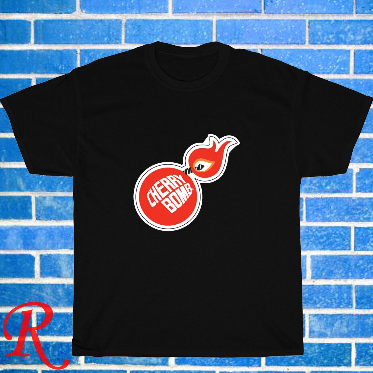 New Cherry Bomb Logo Black/Grey/Navy/White Size S-5XL Unisex T-Shirt S