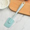 3 st Non-Stick Silikonkrämsskrapa Bröd Tårta Smör Spatel Mixer Oljepensel Med PP-handtag Tårtspatel Kök Bakverktyg