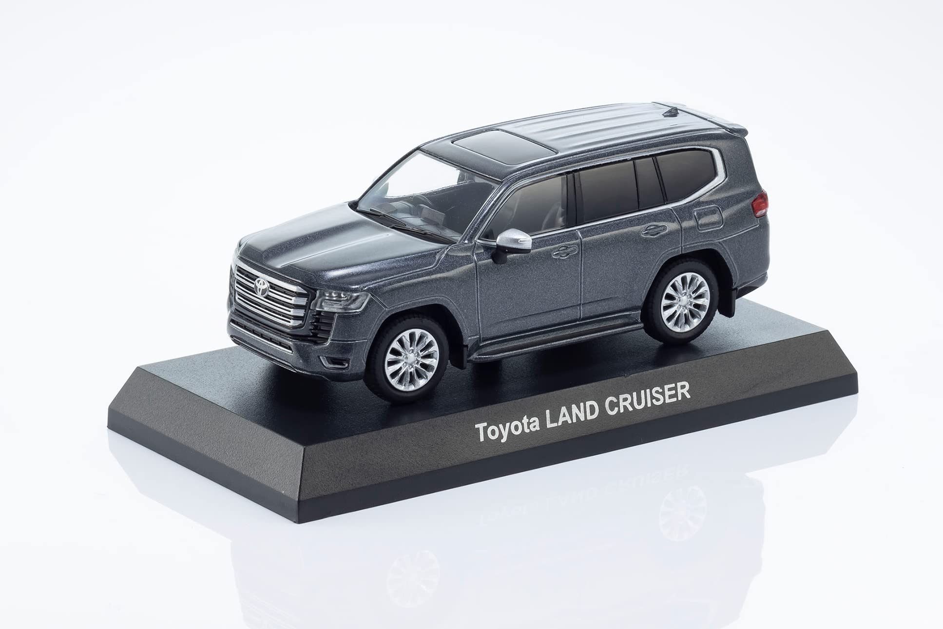 Kyosho KYOSHO MINI CAR BOOK Scale Toyota Land Cruiser 300 Gray