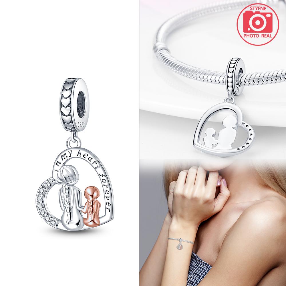 Parent-Child Time Pendant Copper Colors For Charms Copper Colors Original Bracelet For Jewelry Making