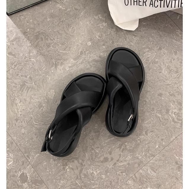 Flip-flops children wear grape mother Huizhou women's shoes in summer 2025 spring and summer platform casual shoes simple