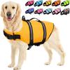 Gilet de sauvetage Ripstop pour chien Sécurité Animaux de compagnie Flottabilité Gilet de sauvetage Réglable Réfléchissant Chiot Bouée de sauvetage Maillot de bain pour chien petit moyen grand