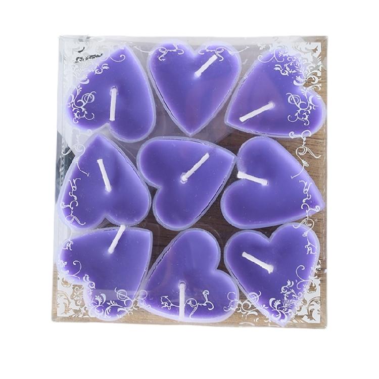 

9 Christmas Tealights With Heat Safe Holders Tealight Candle For Safe Use On Mantels Tables And Windowsills фіолетовий