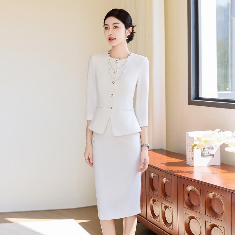 Women's Chic Summer Professional Suit Skirt Set