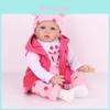 Realistic 21.6 Reborn Baby Doll With Soft Vinyl Silicone And Gentle Touch