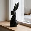Easter Bunny Statue Ornament - Modern Minimalist Living Room Desktop Home Decor