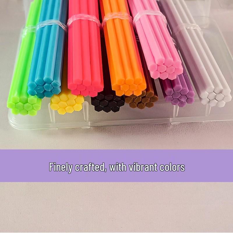 Hexagonal Thickened Counting Sticks for Kindergarten and First Grade Mathematics