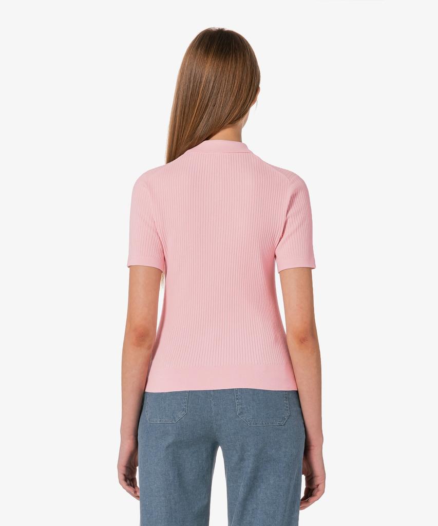 LACOSTE Women'S Rib Knit Sweater Polo Shirt Pf530E-56G Ady