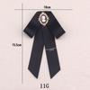 Shirt Multicolor Woman Bow Tie Brooch Bow Dress
