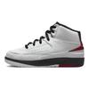 Air Jordan 2 Retro PS Chicago 2022 Kids Sneakers White Varsity-Red Black DQ8564-106