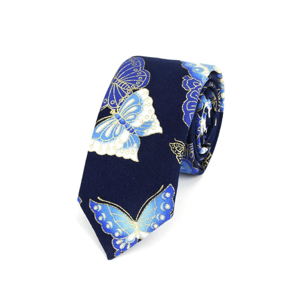 6cm Width Neck Tie Colorful Printed Tie Casual Floral Tie  Men's Party Clothing