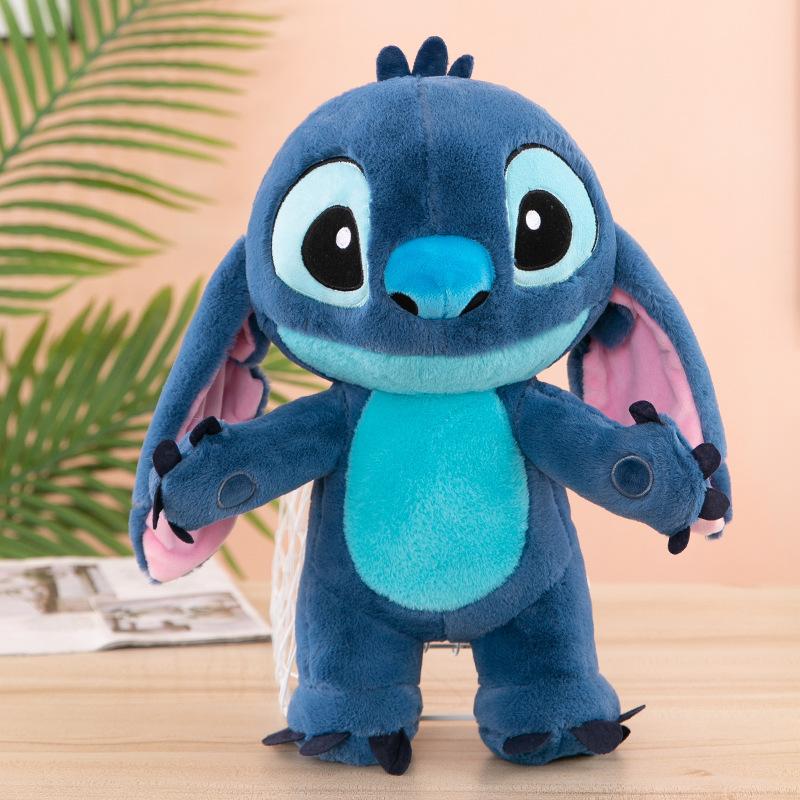 Disney Stitch Plush Toy Anime Lilo & Stitch Stuffed Toys Kawaii Cartoon Cute Pillow Doll Toys Kids Birthday Gift