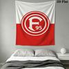Fortuna Düsseldorf Wall Hanging Printed Fabric Blanket Decorative Tapestries for Bedroom Living Room Home Decor