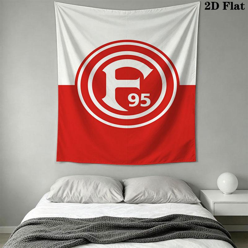 Fortuna Düsseldorf Wall Hanging Printed Fabric Blanket Decorative Tapestries for Bedroom Living Room Home Decor