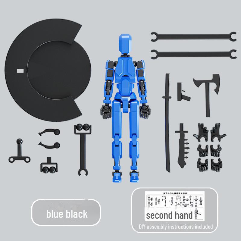 3D Movable Jointed Children's Dolls - Decompression Toy