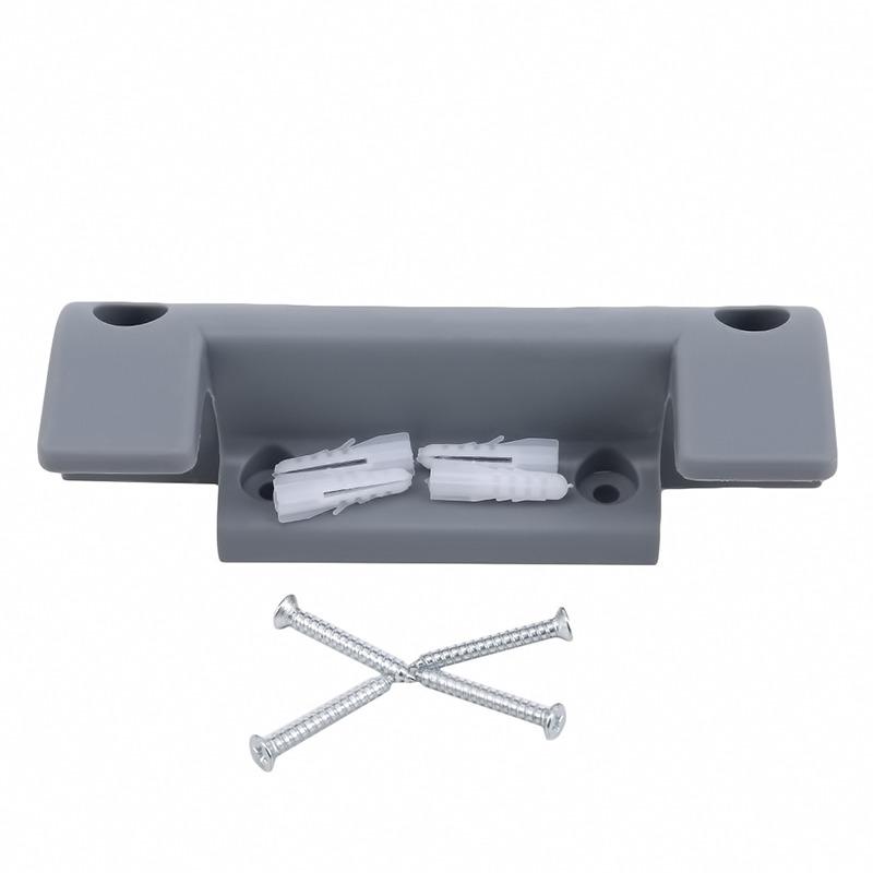 1pc Garden Hose Reel Holder Plastic Wall Mounted Hanger Storage Hook Rack Reel Pipe Holder with 4pcs Expansion Screws