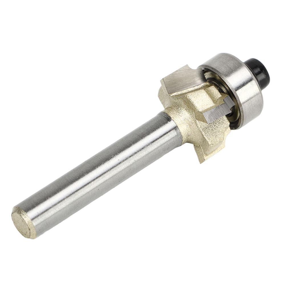 14in Shank Architectural Router Bit 4 Flute Round Corner Molding Router Bit for Door Cabinet