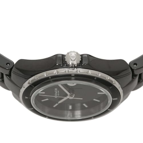 Coach Women's Preston 32mm Quartz Watch, Black, Ceramic, 14503805
