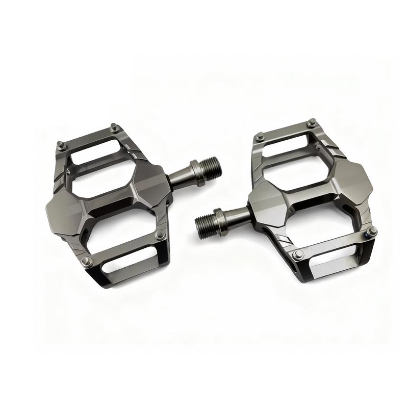 bicycle pedal, ultra-light titanium shaft pedal AR06T folding car pedal, road bike flat pedal