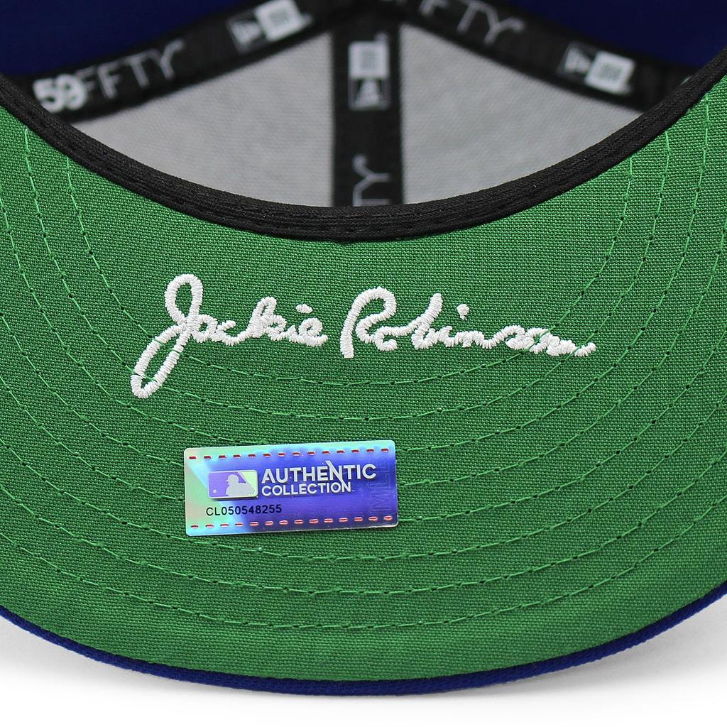 [New Era] 2025 Jackie Robinson Day Model Cap 59FIFTY Brooklyn Dodgers MLB JACKIE ROBINSON DAY FITTED CAP BROOKLYNS DODGERS 5950 Hat Sz 6-78 [Used]